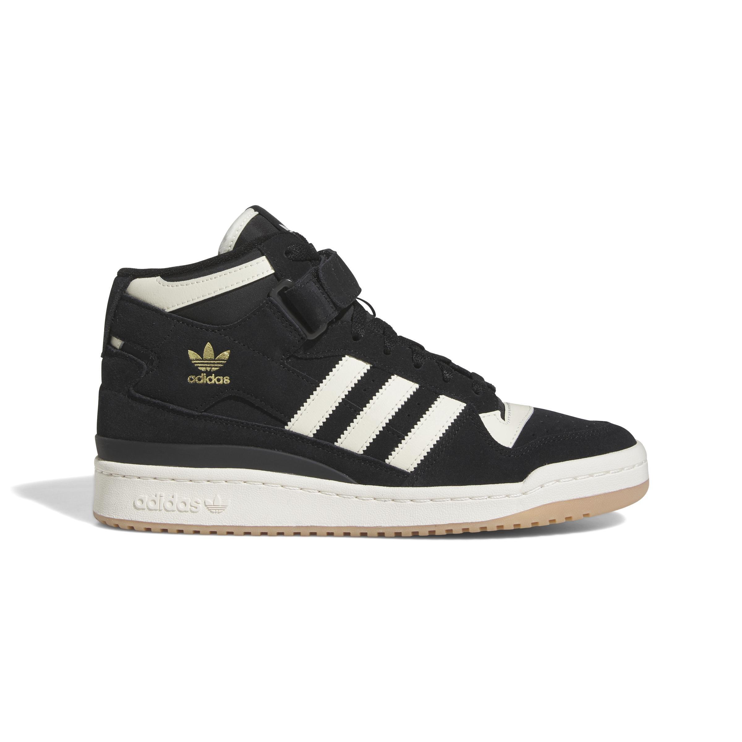 Forum Mid Shoes, Black, A901_ONE, large image number 0