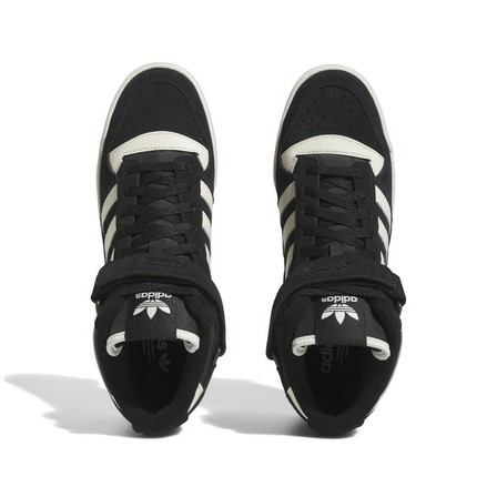 Men Forum Mid Shoes, Black, A901_ONE, large image number 6