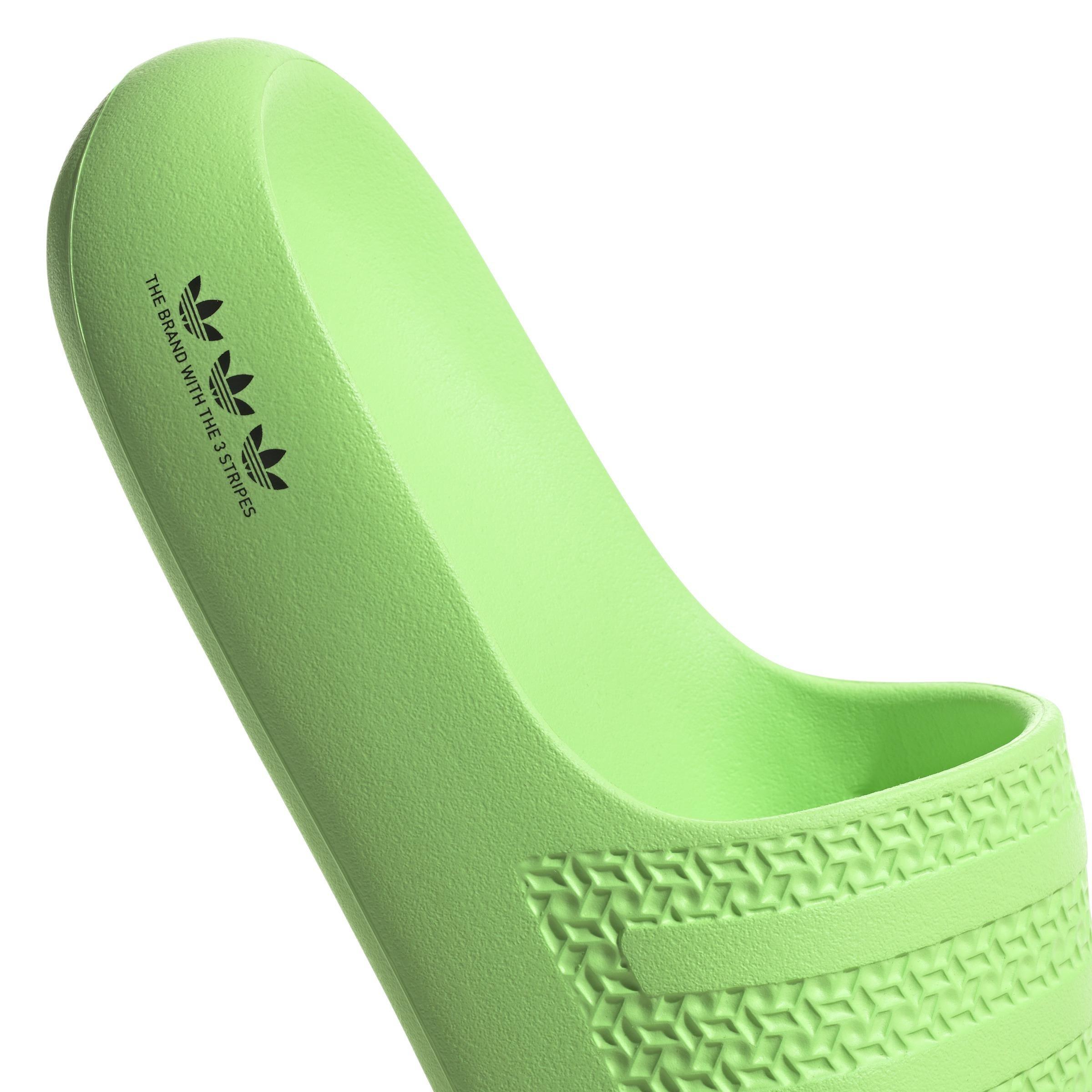 Adilette Ayoon Slides, Green, A901_ONE, large image number 3