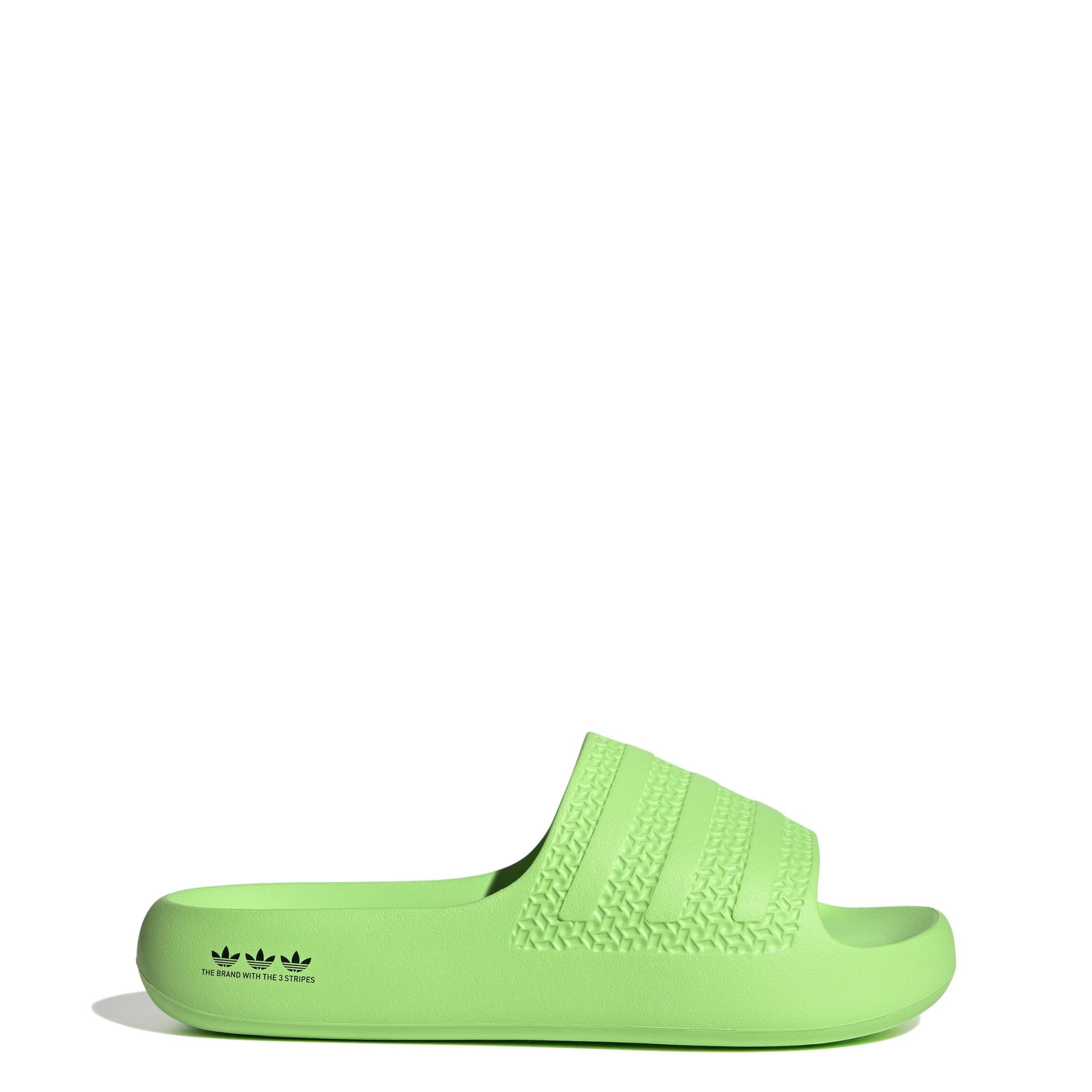 Adilette Ayoon Slides, Green, A901_ONE, large image number 9