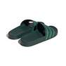 Mens Adilette Slides, Green, Green, A901_ONE, thumbnail image number 2