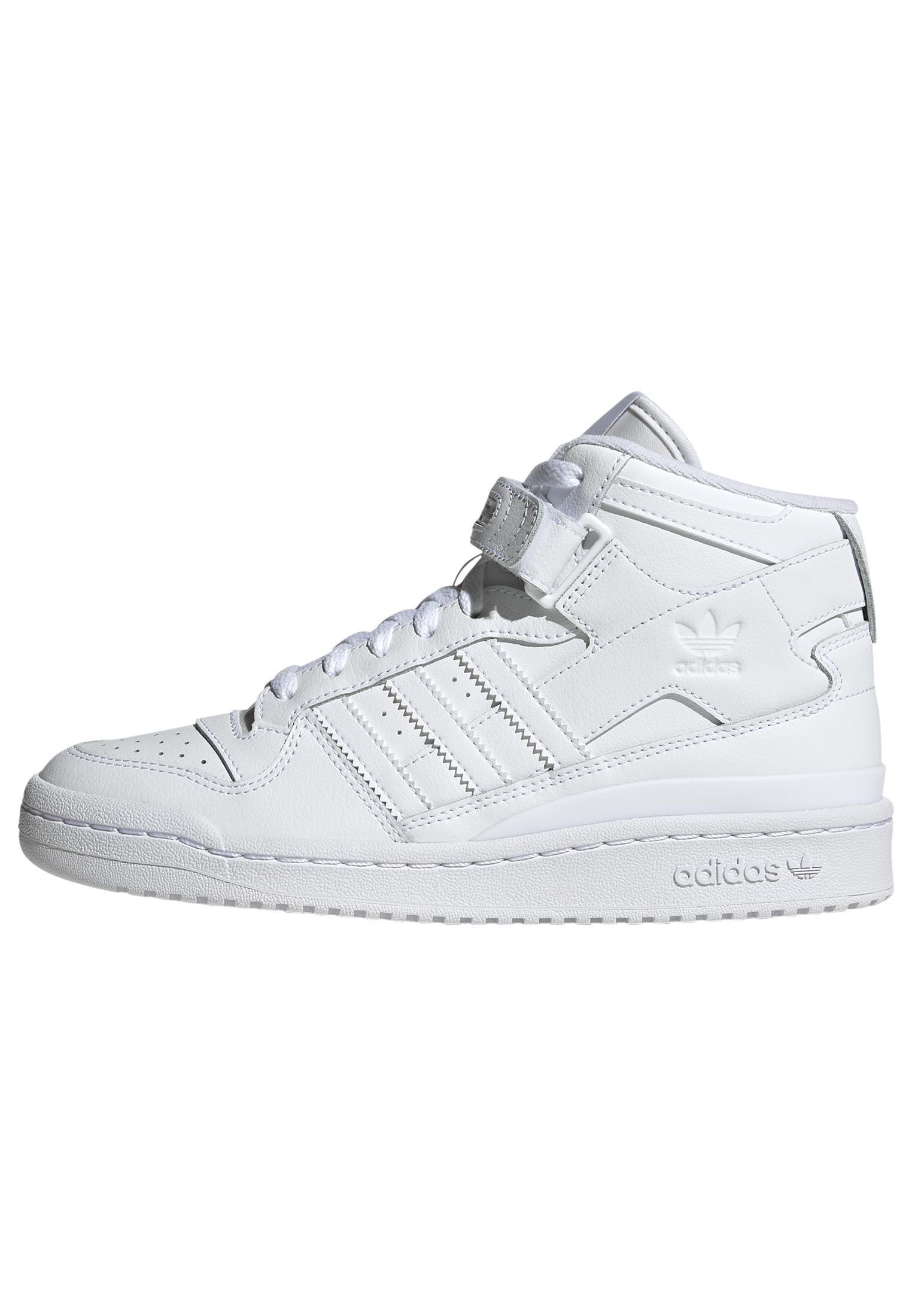 Forum Mid Shoes, White, A901_ONE, large image number 10