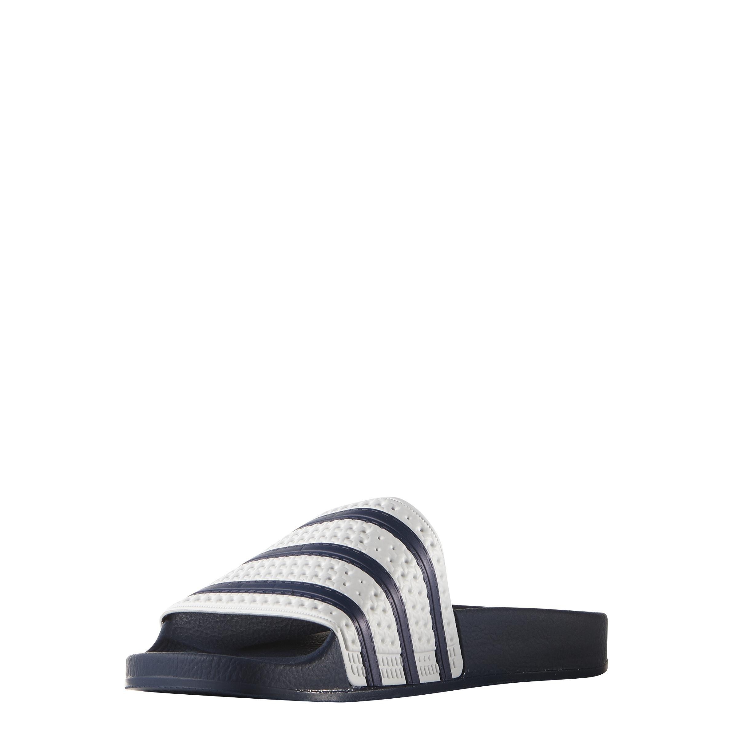 Adilette Slides, Blue, A901_ONE, large image number 3