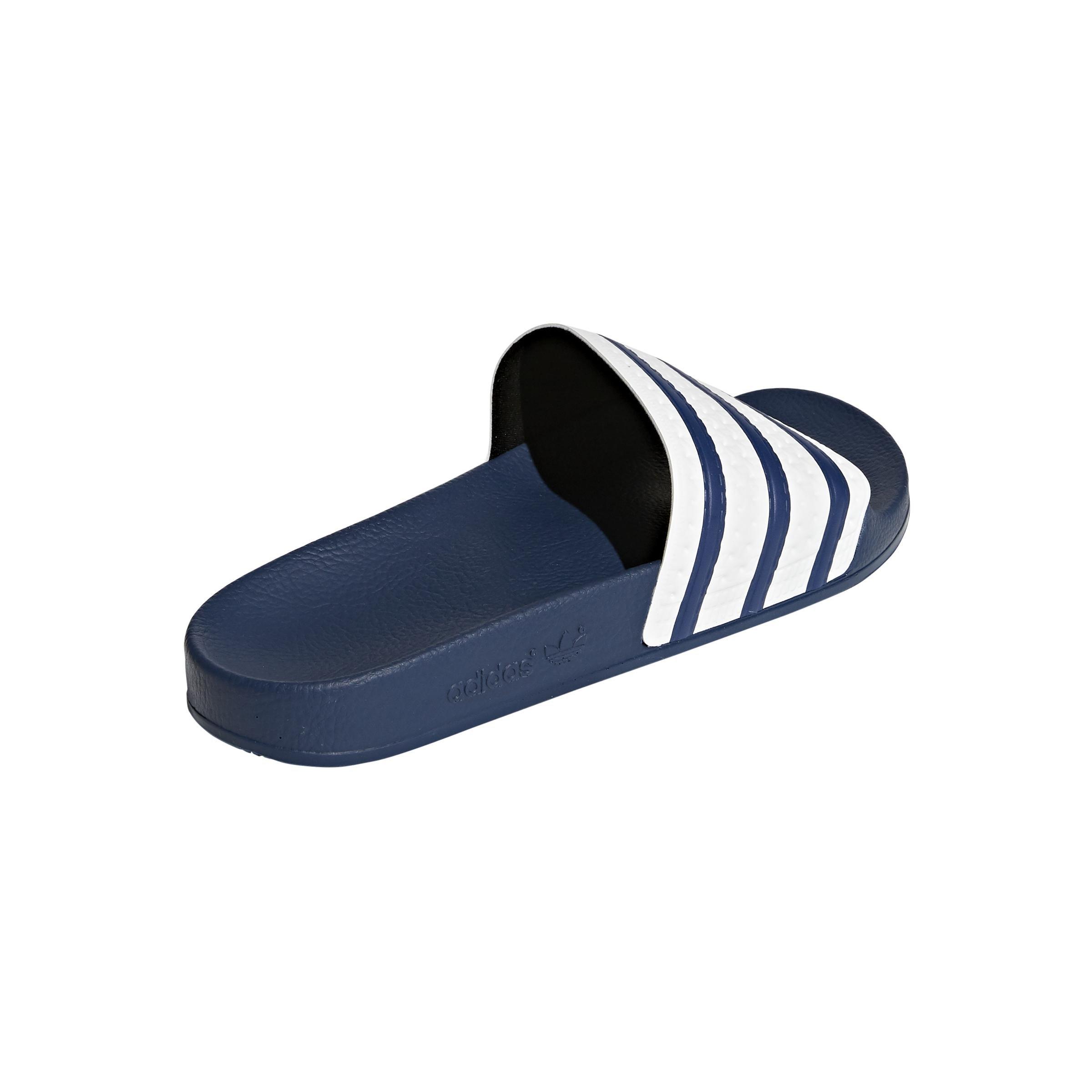 Adilette Slides, Blue, A901_ONE, large image number 4