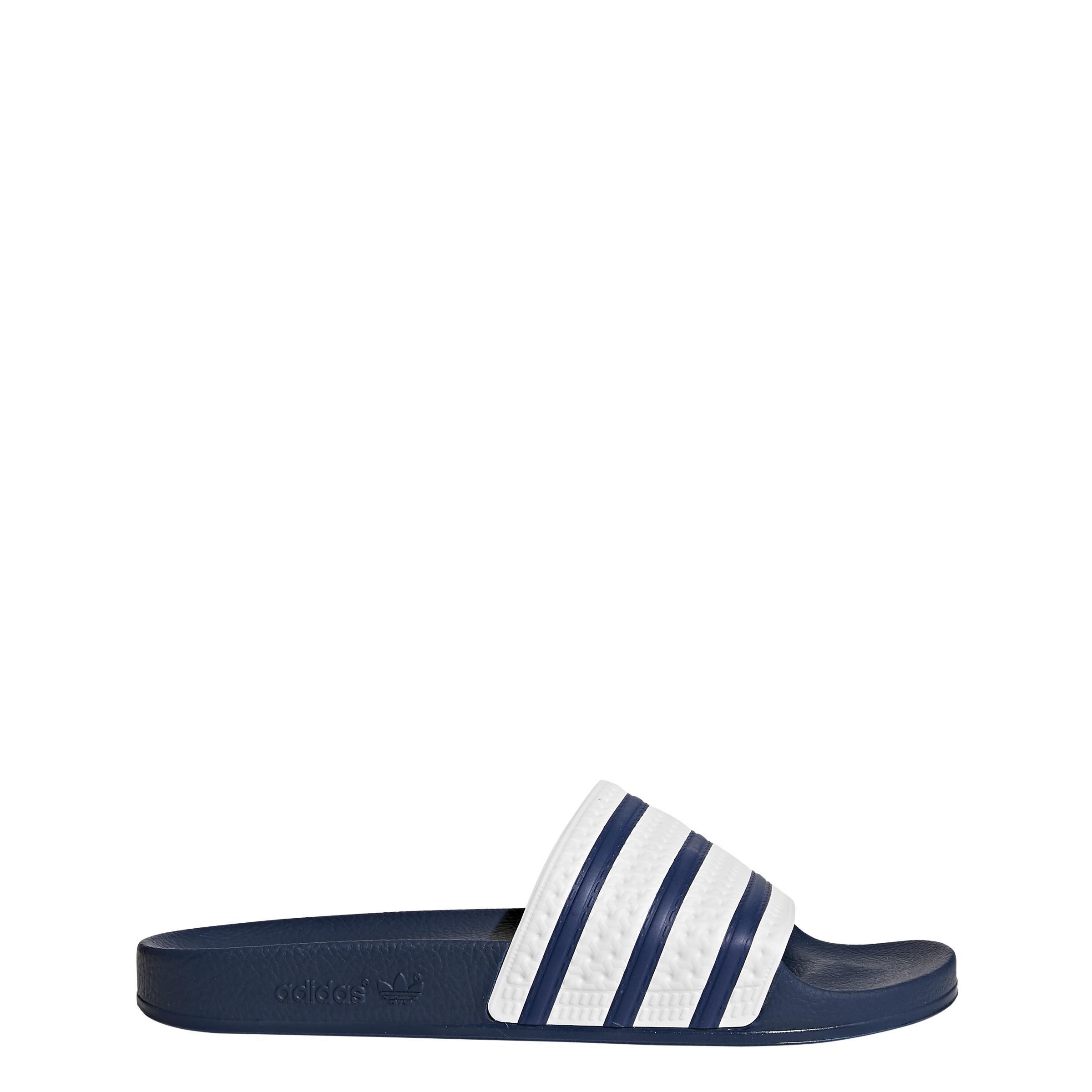 Adilette Slides, Blue, A901_ONE, large image number 9