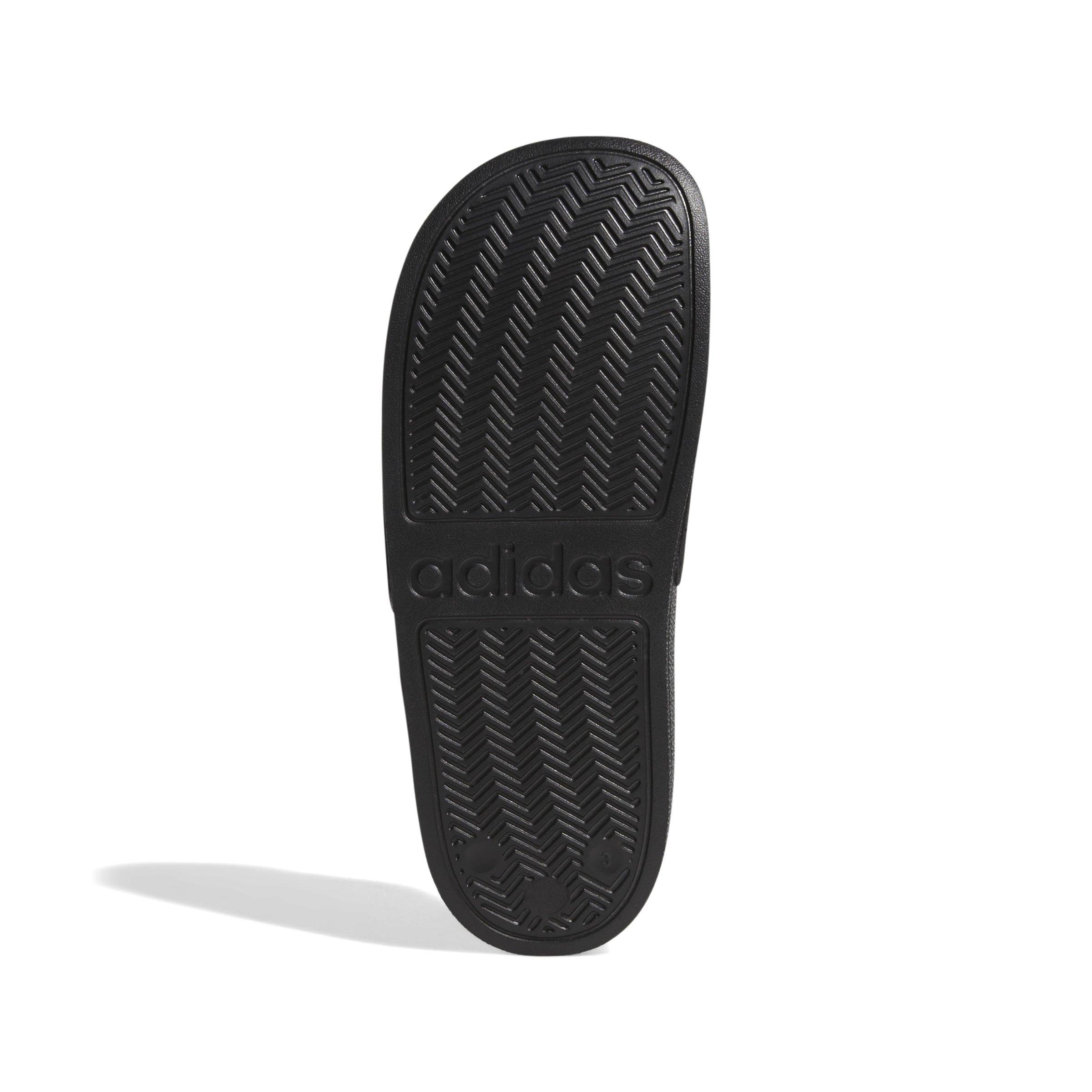Unisex Kids Adilette Shower Slides, Black, A901_ONE, large image number 6