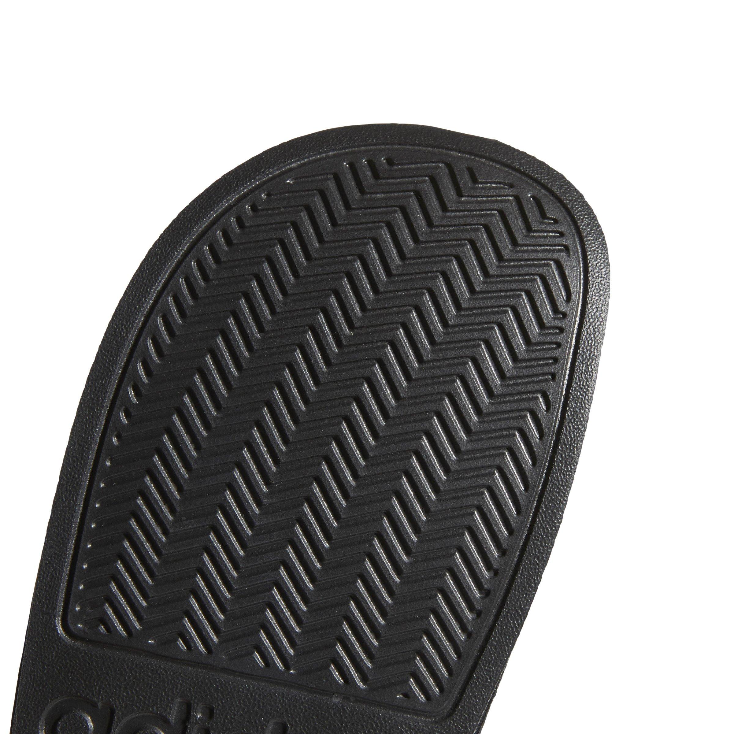 Unisex Kids Adilette Shower Slides, Black, A901_ONE, large image number 7