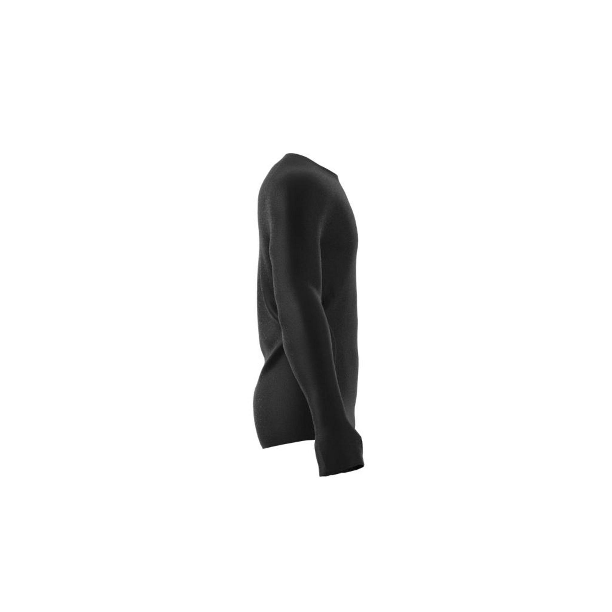 Runner Long Sleeve T-shirt, Black, A901_ONE, large image number 8