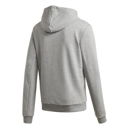 Men Badge Of Sport French Terry Hoodie, Grey, A901_ONE, large image number 1