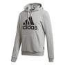 Men Badge Of Sport French Terry Hoodie, Grey, A901_ONE, thumbnail image number 3