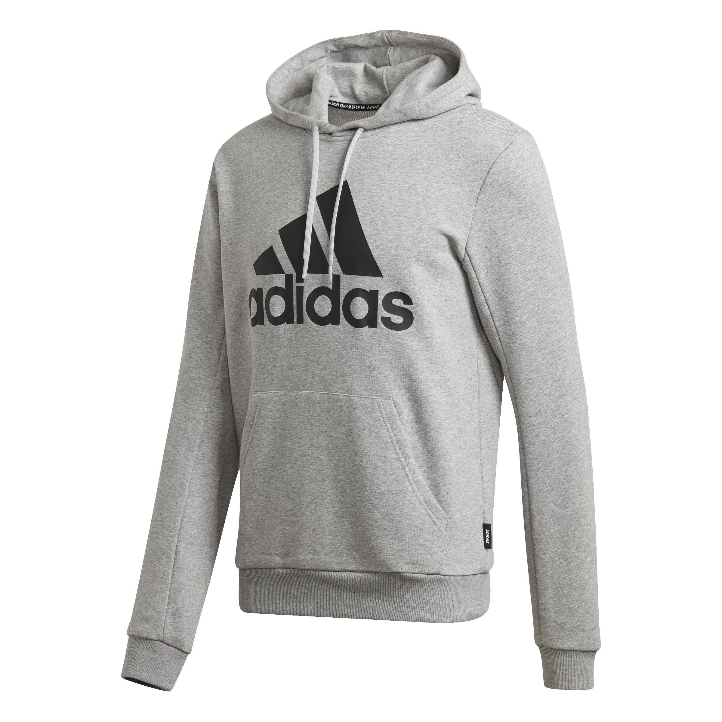 Badge Of Sport French Terry Hoodie, Grey, A901_ONE, large image number 3