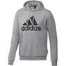 Men Badge Of Sport French Terry Hoodie, Grey, A901_ONE, thumbnail image number 8