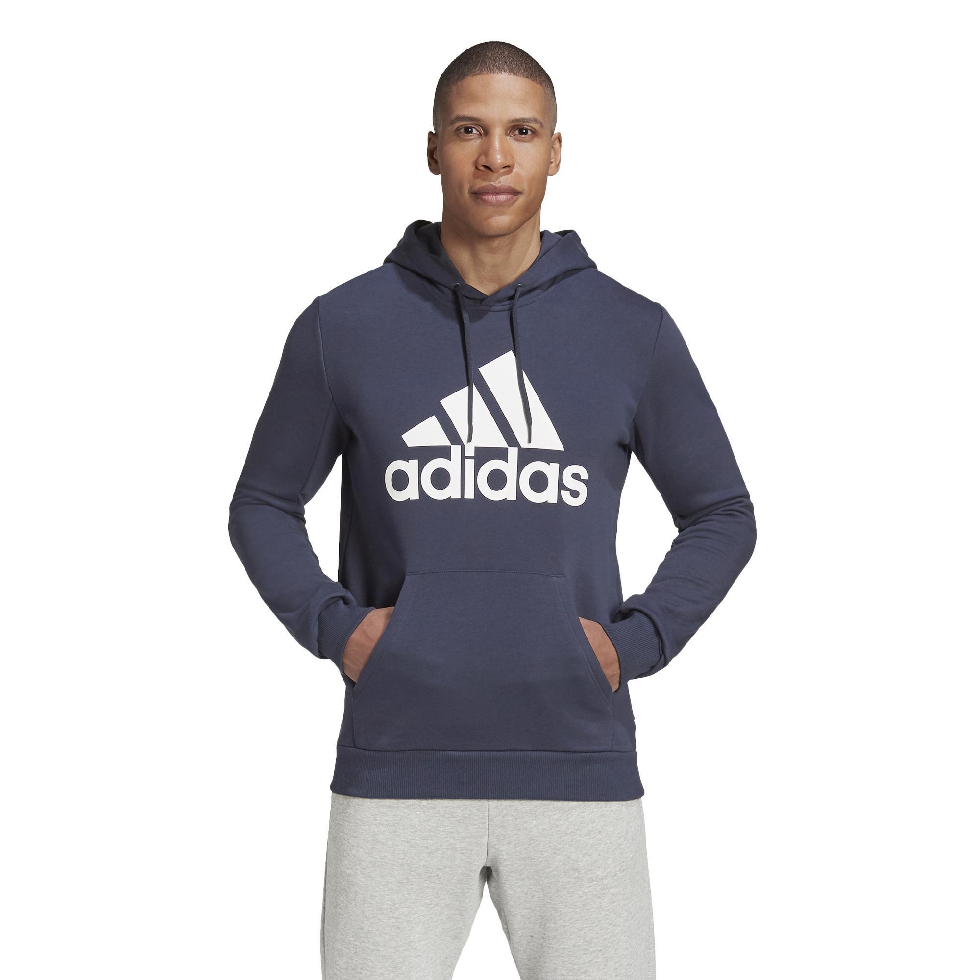Badge Of Sport French Terry Hoodie, Blue, A901_ONE, large image number 1