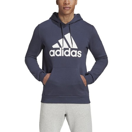 Men Badge Of Sport French Terry Hoodie, Navy, A901_ONE, large image number 4