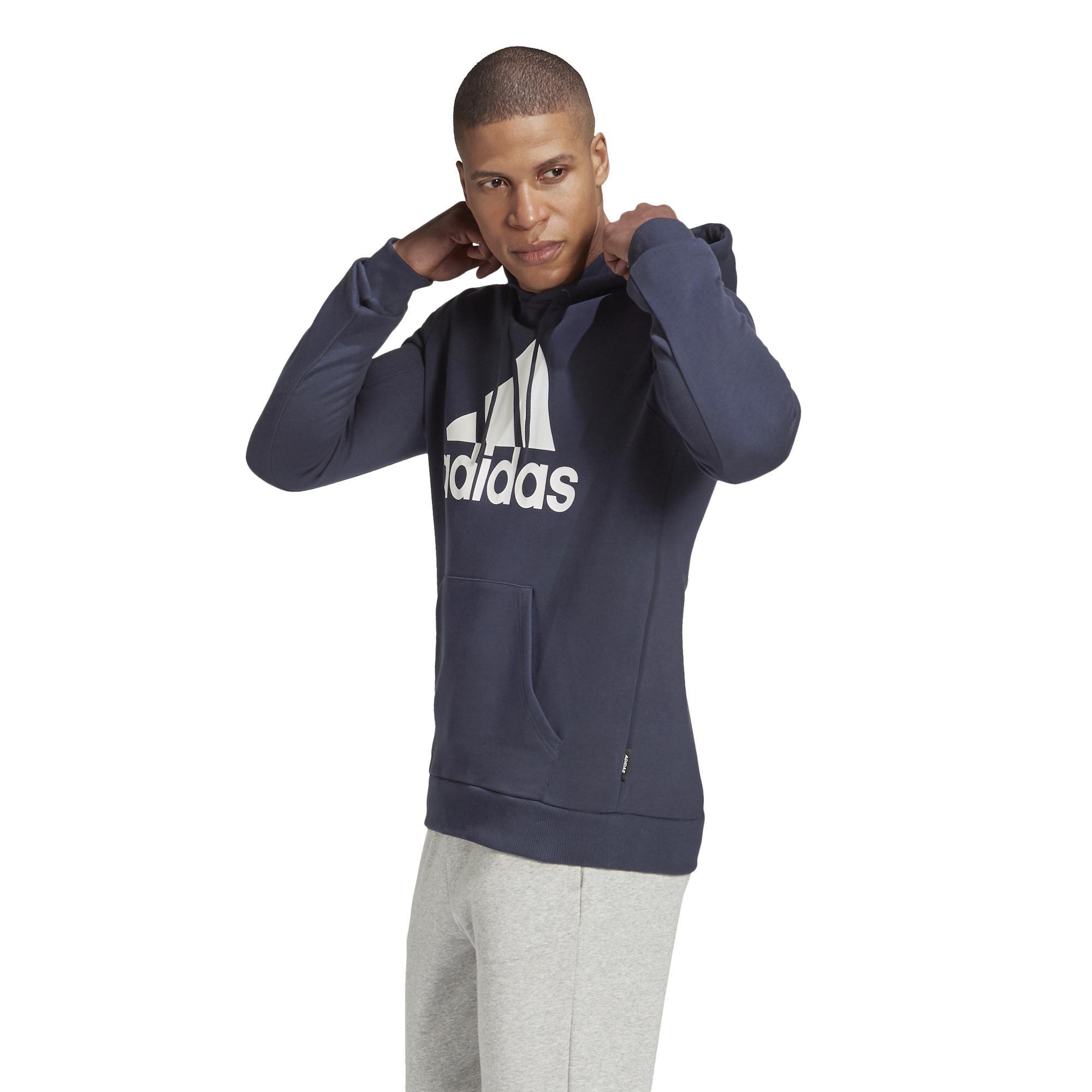 Badge Of Sport French Terry Hoodie, Blue, A901_ONE, large image number 16