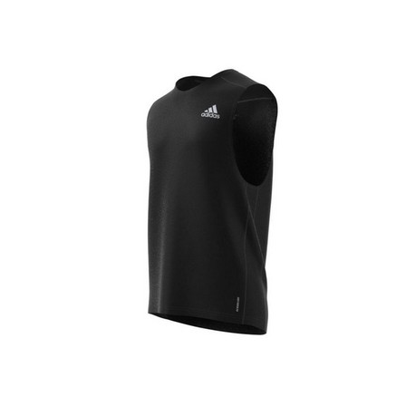 Men Own The Run Tank Top, Black, A901_ONE, large image number 6