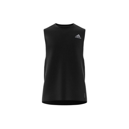 Men Own The Run Tank Top, Black, A901_ONE, large image number 9