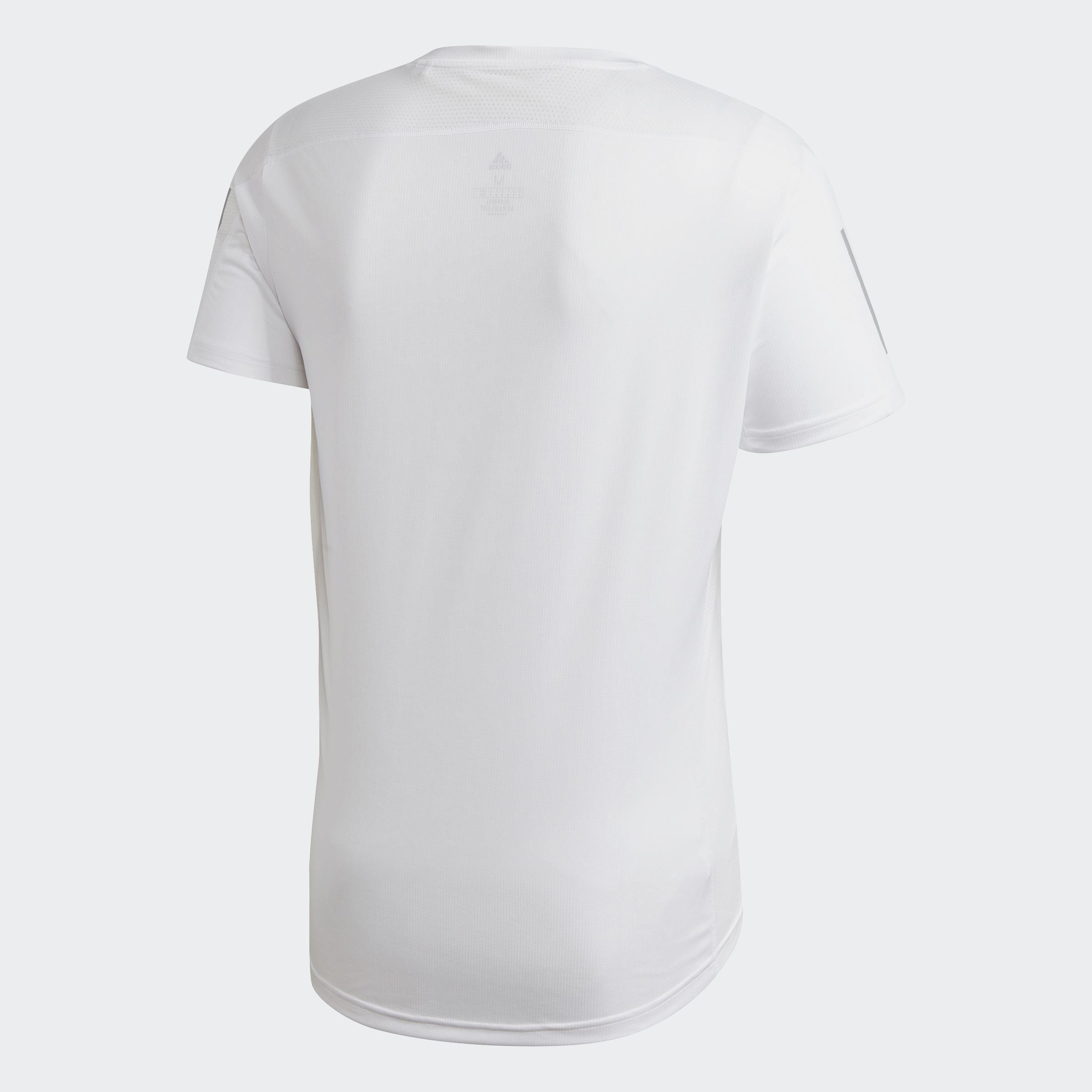 Own The Run T-Shirt, White, A901_ONE, medium