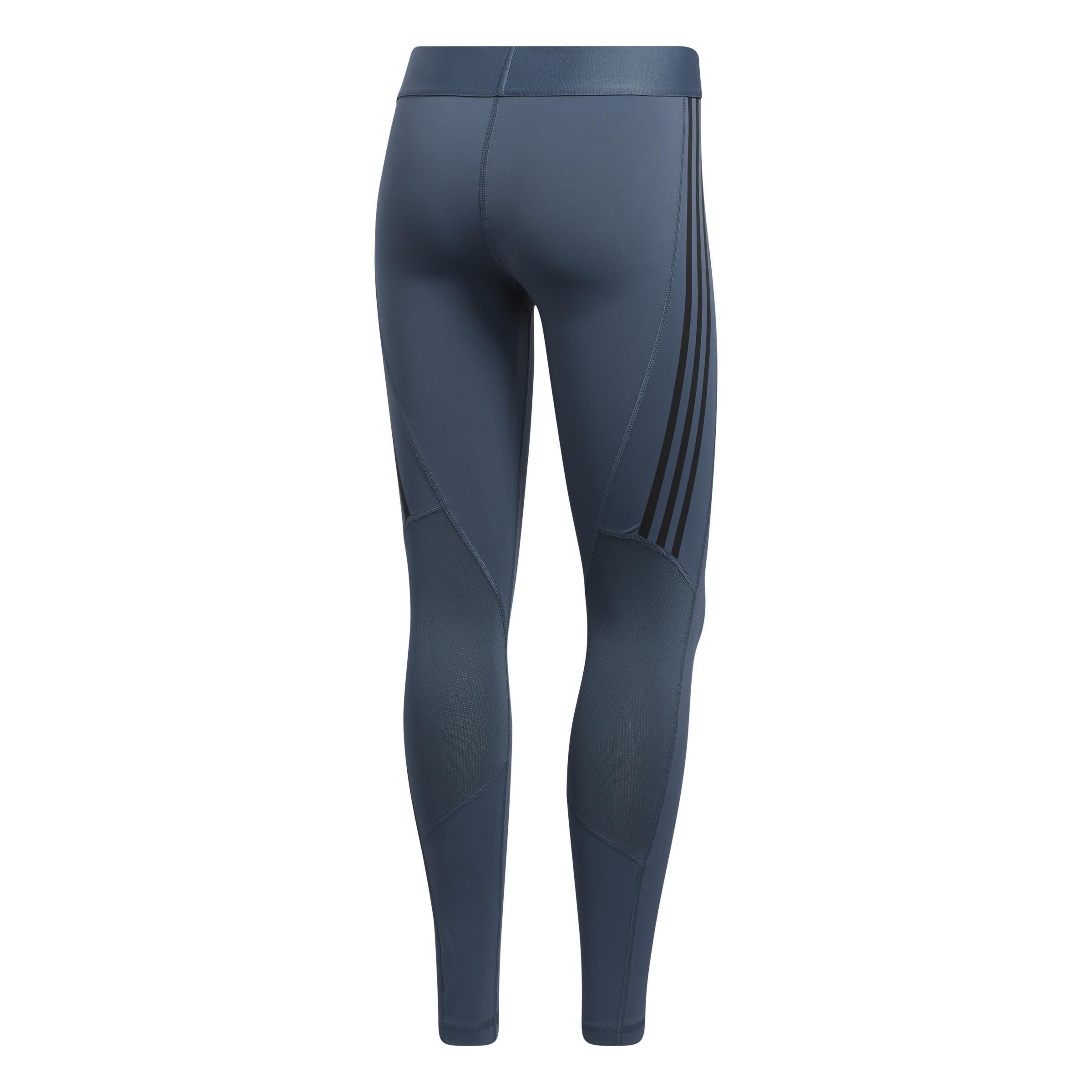 Alphaskin 3-Stripes Long Leggings, Green adidas Lebanon