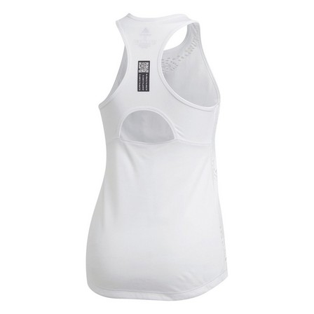 Women Primeblue Tank Top, White, A901_ONE, large image number 1