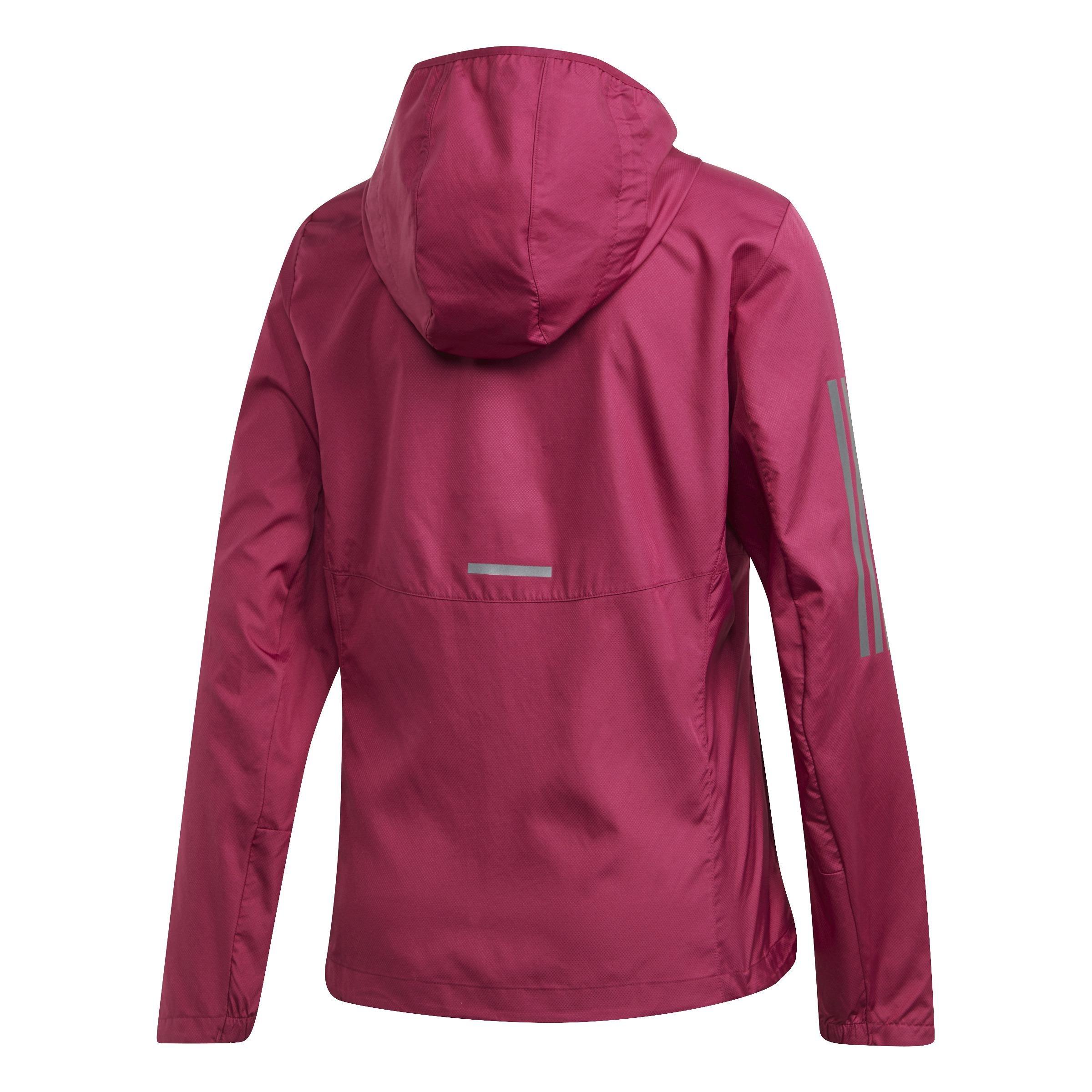 Own the Run Hooded Wind Jacket, Pink, , large image number 2