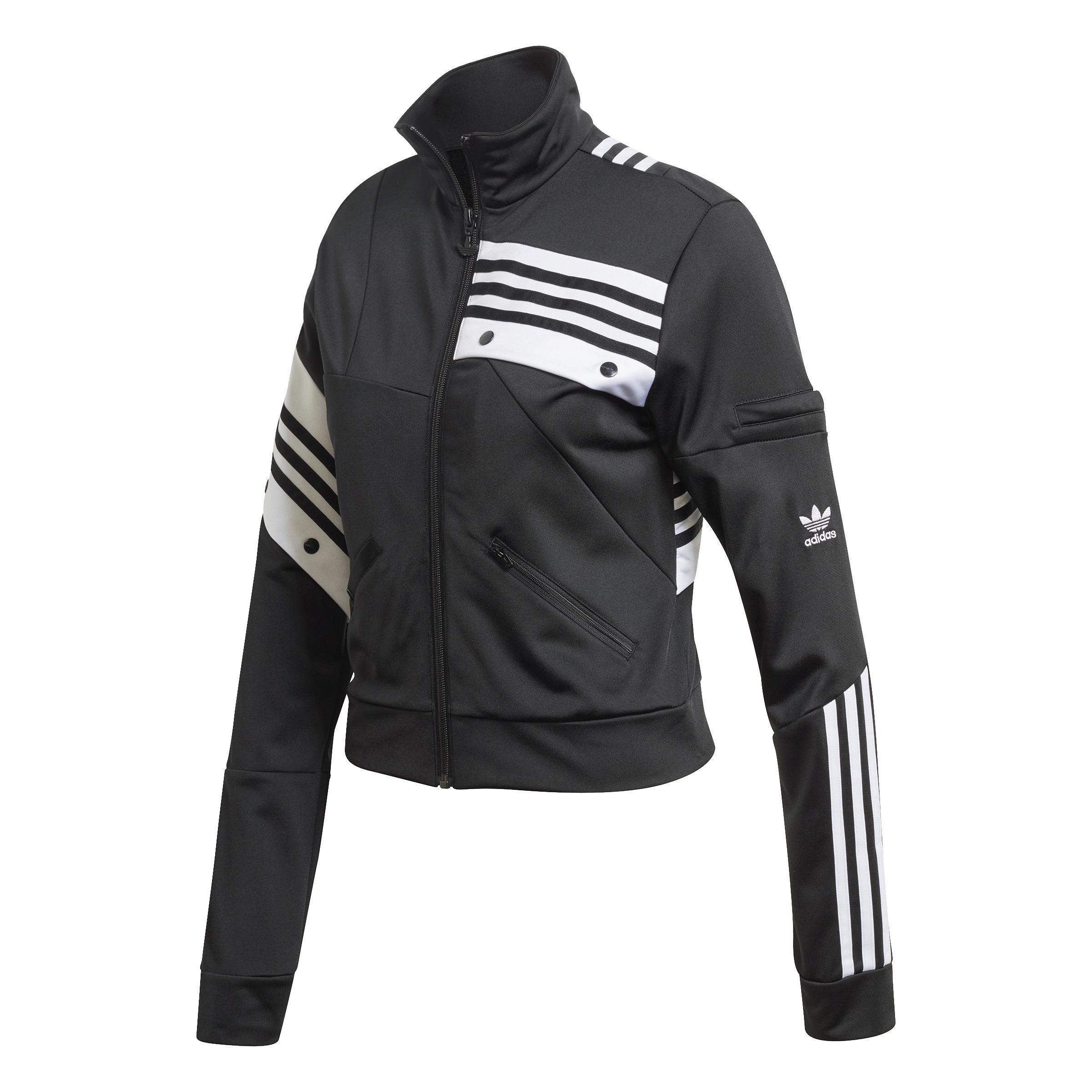 Dani&euml;lle Cathari Track Top, Black, A901_ONE, large image number 1