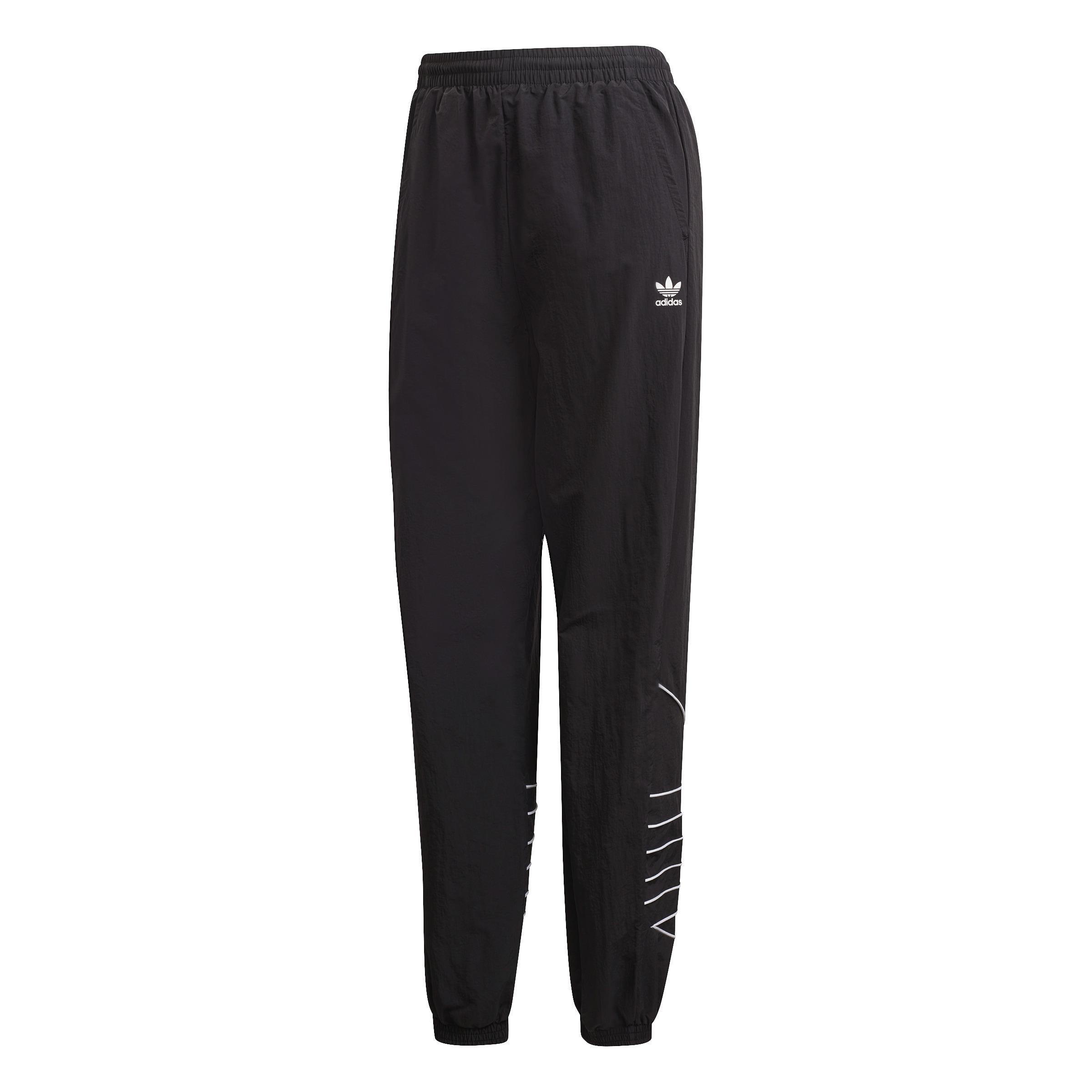 Large Logo Tracksuit Bottoms, Black, A901_ONE, large image number 0