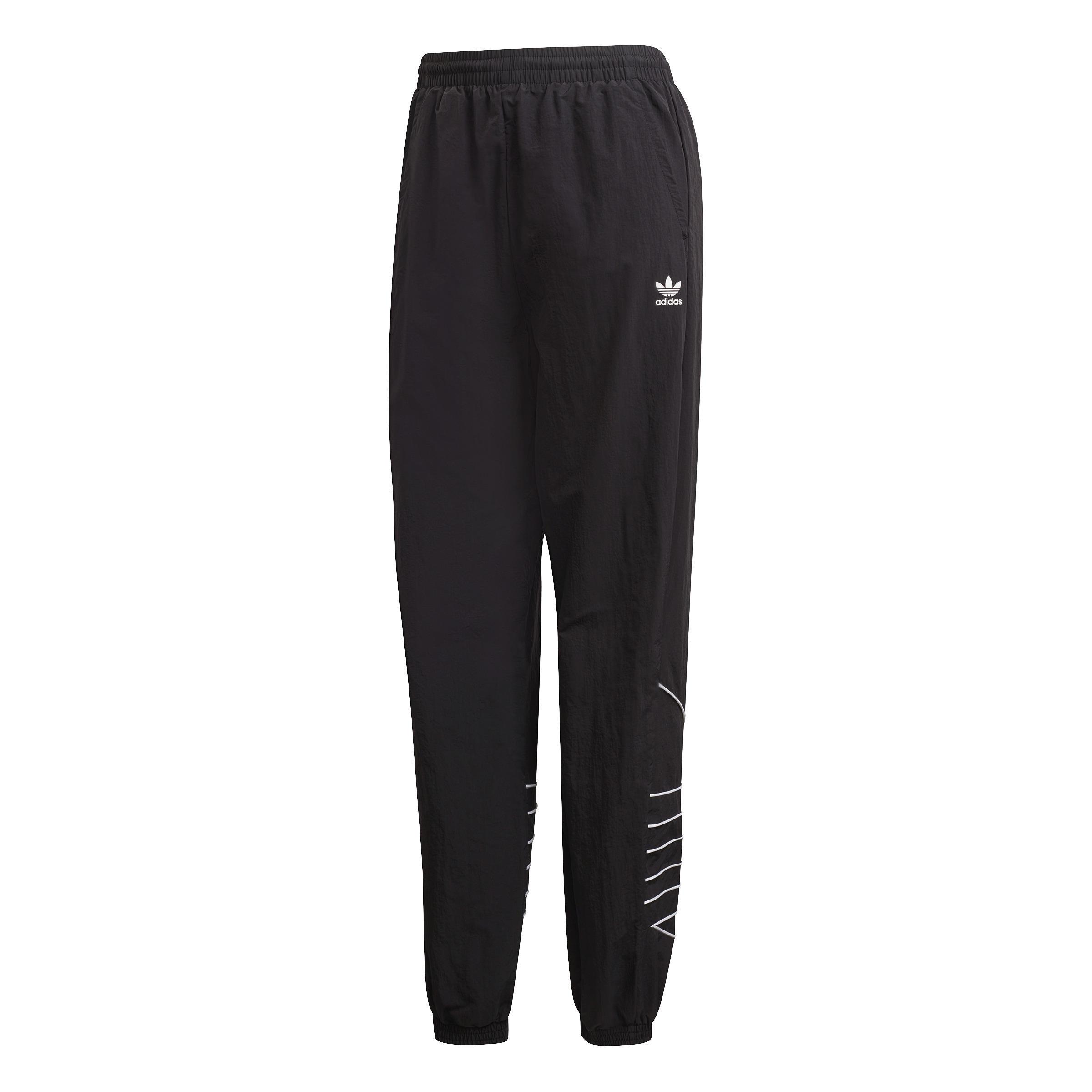 Large Logo Tracksuit Bottoms, Black, A901_ONE, large image number 2