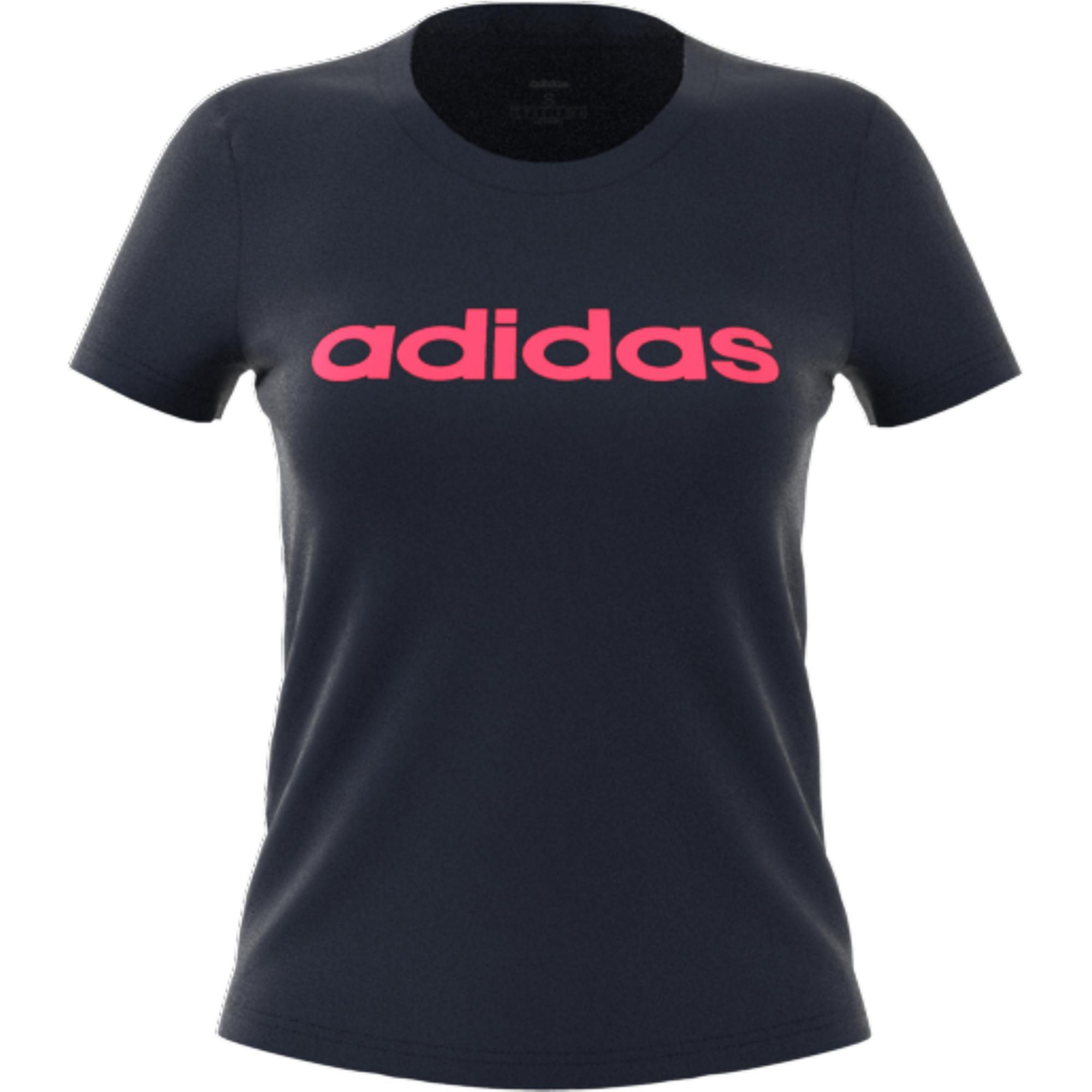 Essentials Linear T-Shirt, Blue, A901_ONE, large image number 4