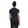 Women Essentials Linear T-Shirt, Navy, A901_ONE, thumbnail image number 10