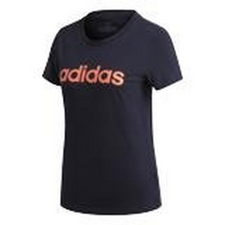 Women Essentials Linear T-Shirt, Navy, A901_ONE, large image number 25