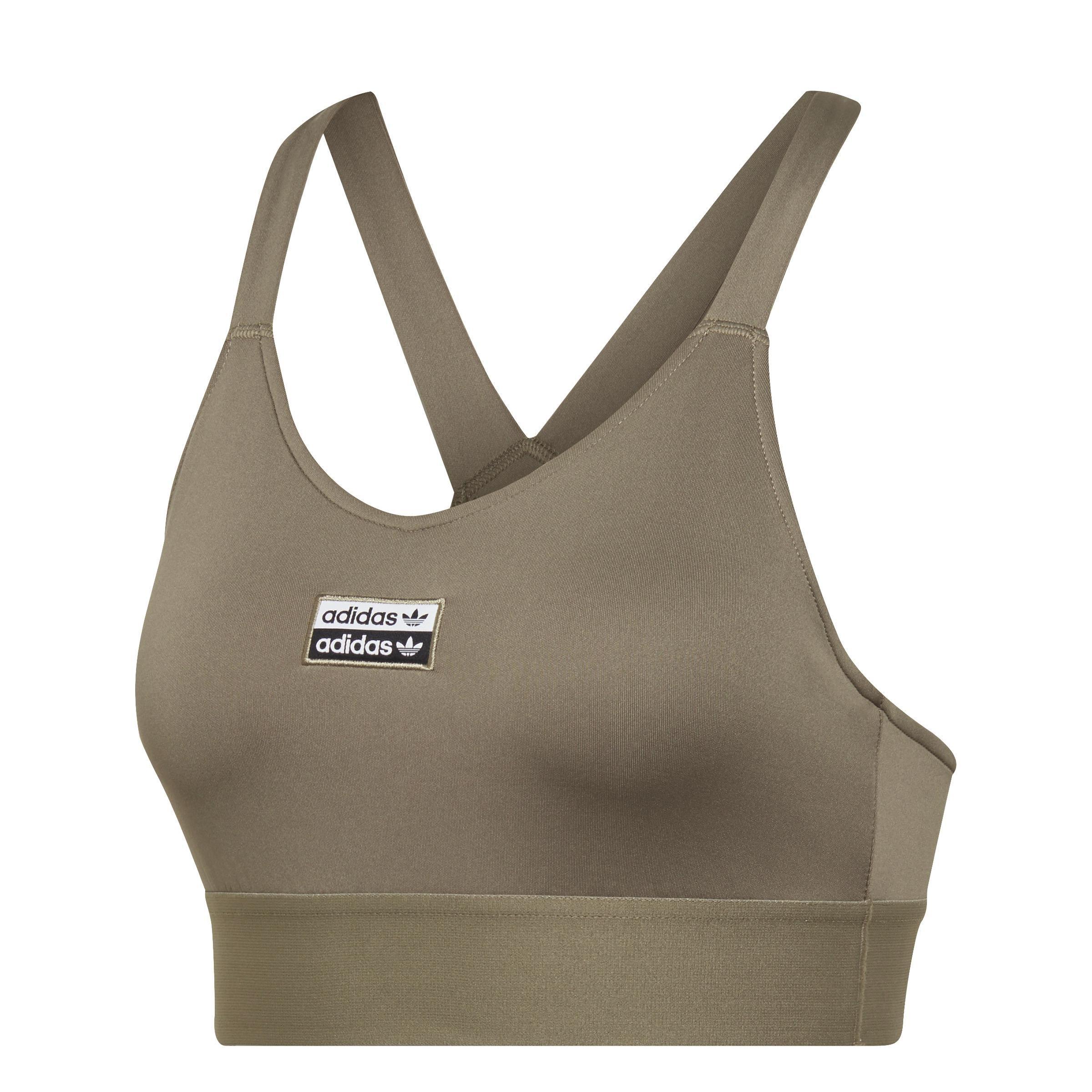 Women R.Y.V. Sports Bra Long-Sleeve, Green, A901_ONE, large image number 2