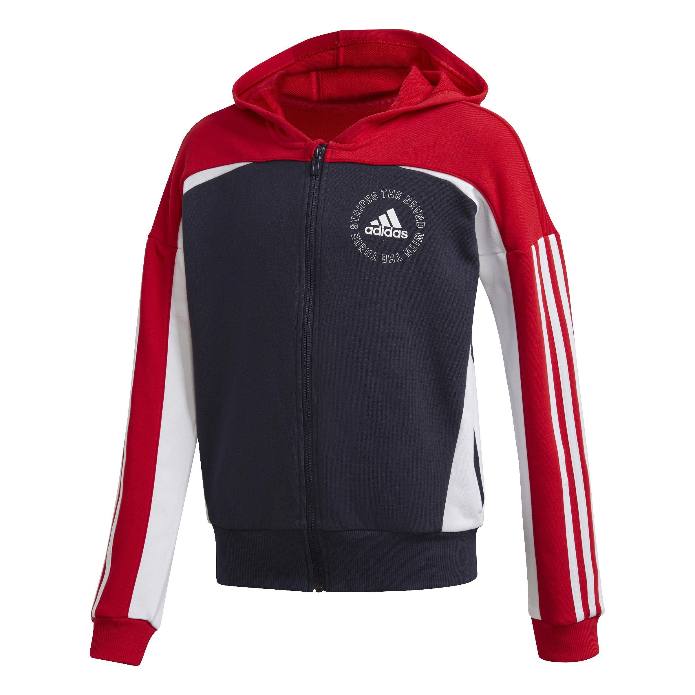 Kids Bold Full-Zip Hoodie, Blue, A901_ONE, large image number 0