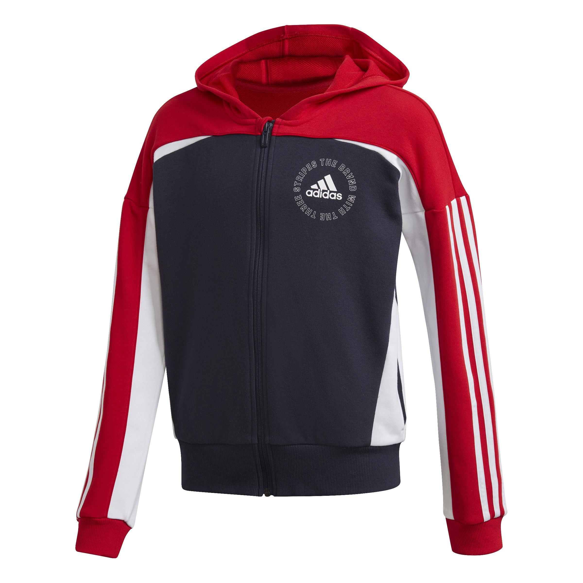 Kids Bold Full-Zip Hoodie, Blue, A901_ONE, large image number 2