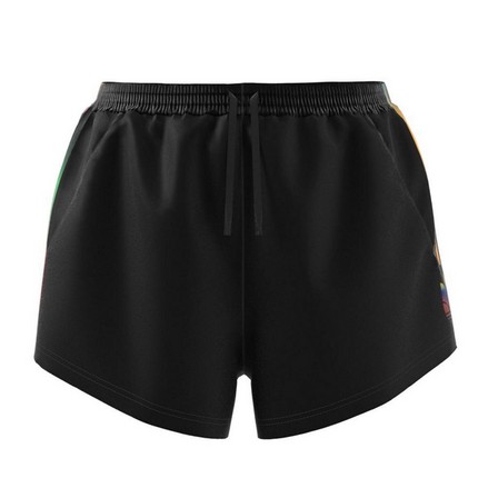 Women Adicolor 3D Trefoil Shorts, Black, A901_ONE, large image number 13