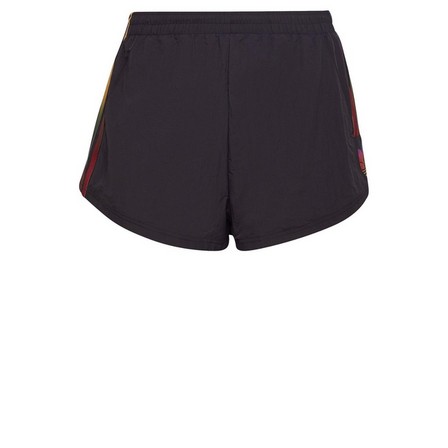 Women Adicolor 3D Trefoil Shorts, Black, A901_ONE, large image number 18