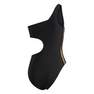 Women Adicolor 3D Trefoil Swimsuit, Black, A901_ONE, thumbnail image number 1