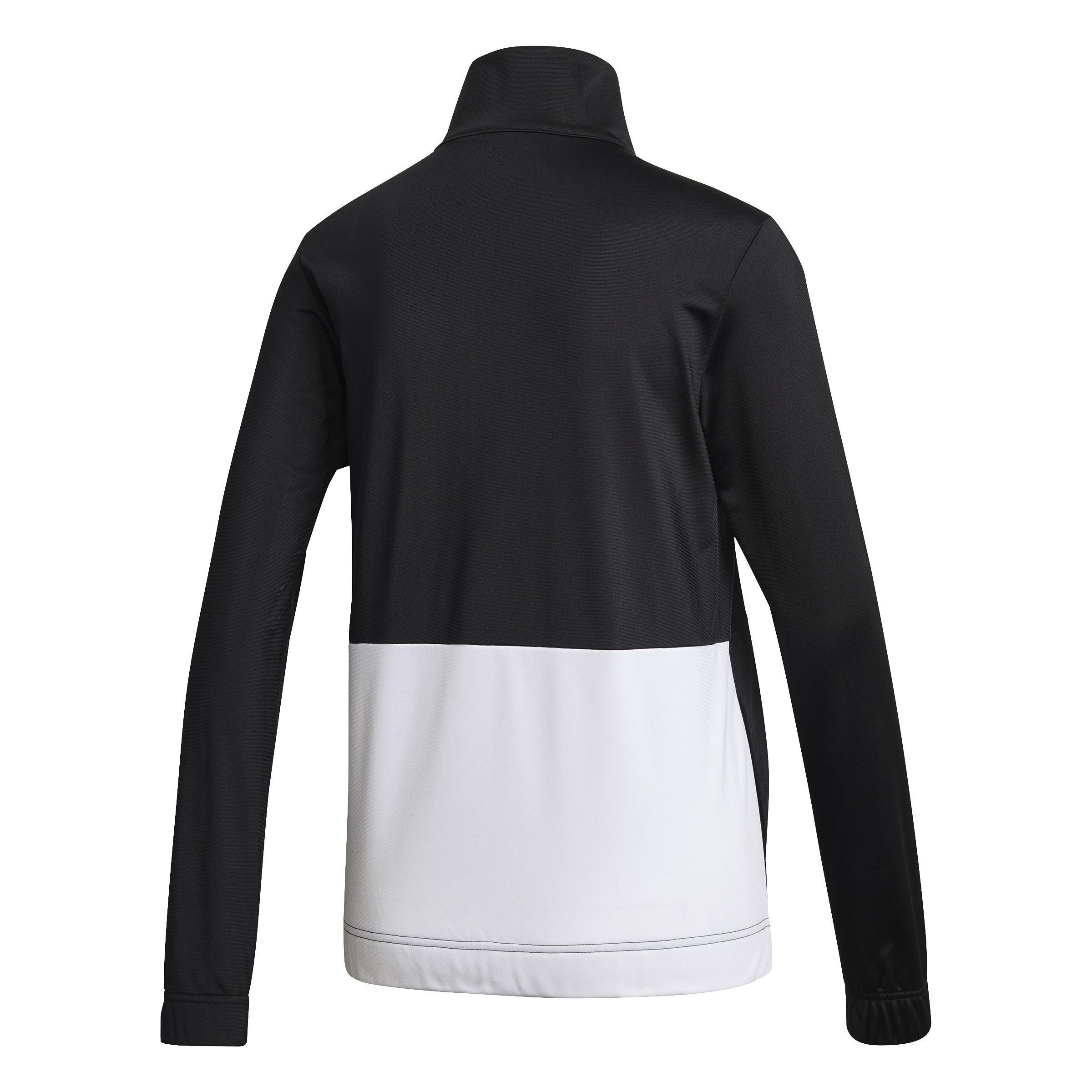 Plain Tricot Tracksuit, Black, A901_ONE, large image number 1