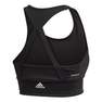 Women Designed To Move Sports Branded Sports Bra Top, Black, A901_ONE, thumbnail image number 1