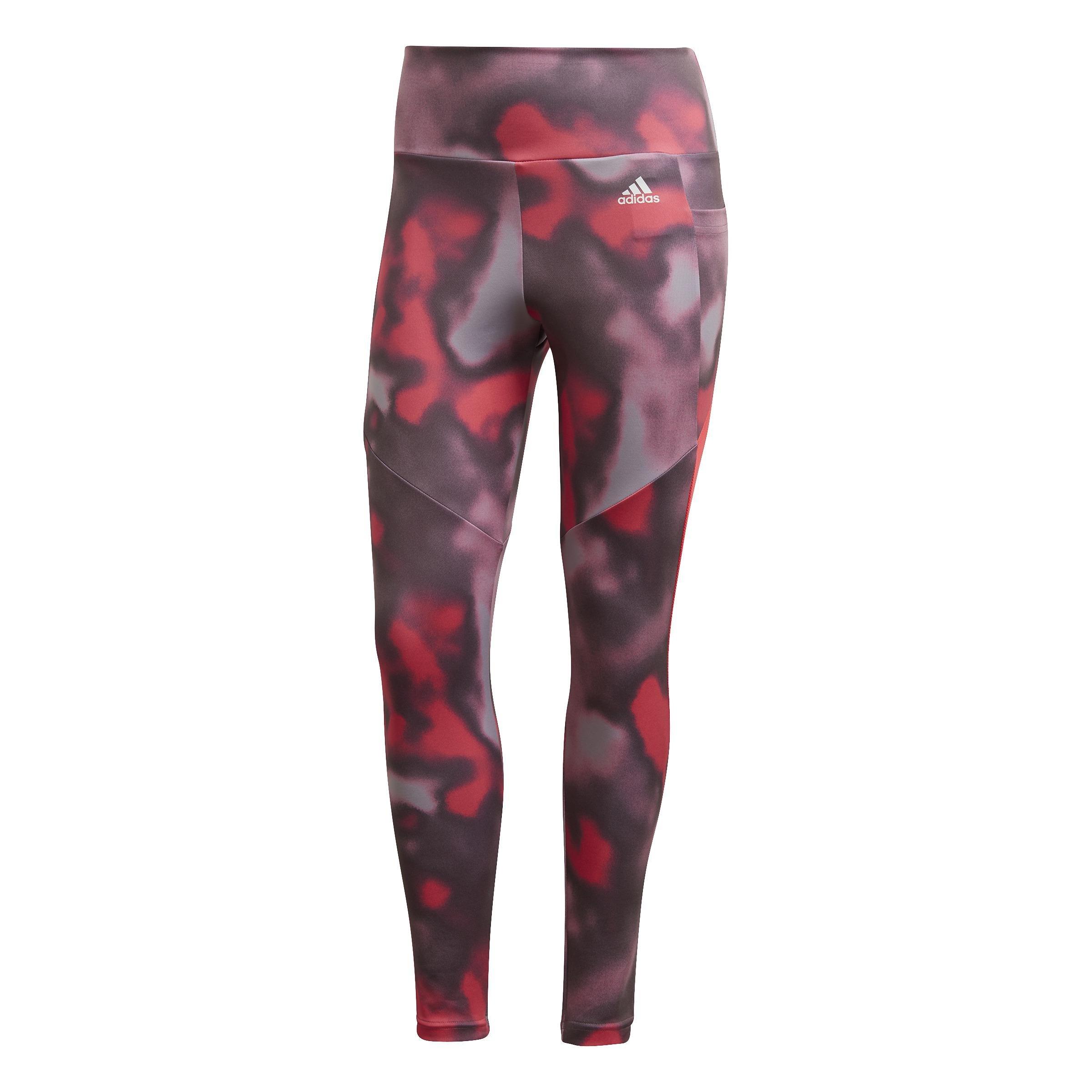 Designed To Move Allover Print 7/8 Leggings, Pink, A901_ONE, large image number 0