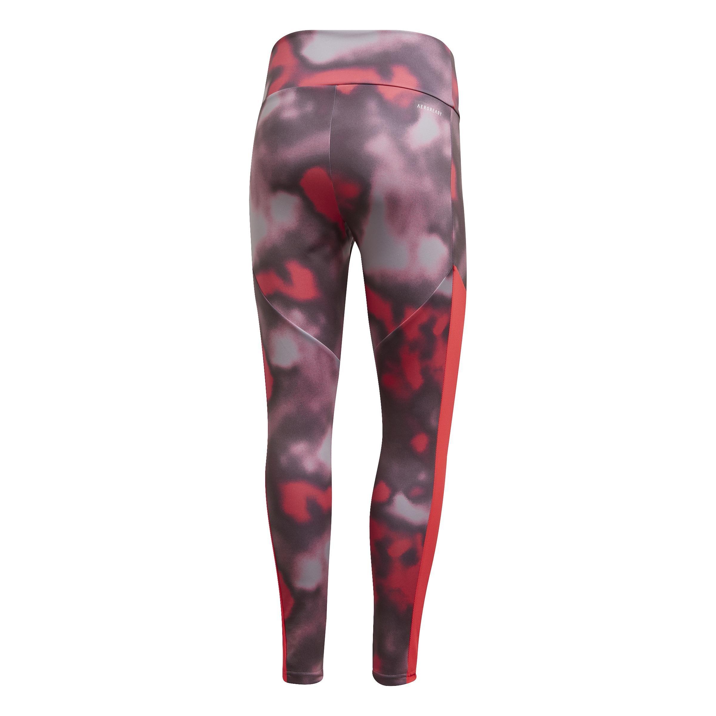 Women Designed To Move Allover Print 7/8 Leggings, Pink