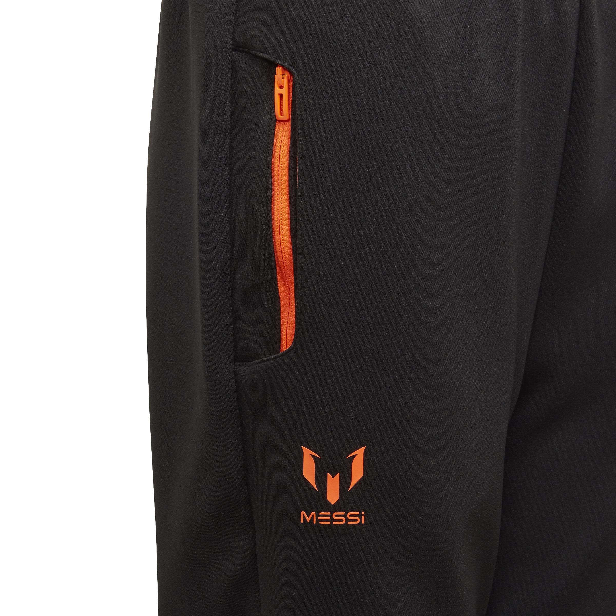Kids Football-Inspired Messi AEROREADY Warming Joggers, Black, , large image number 4
