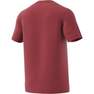 Men Essentials 3-Stripes T-Shirt, Red, A901_ONE, thumbnail image number 3