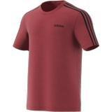 Essentials 3-Stripes T-Shirt, Red, , large image number 11