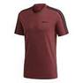 Men Essentials 3-Stripes T-Shirt, Red, A901_ONE, thumbnail image number 18