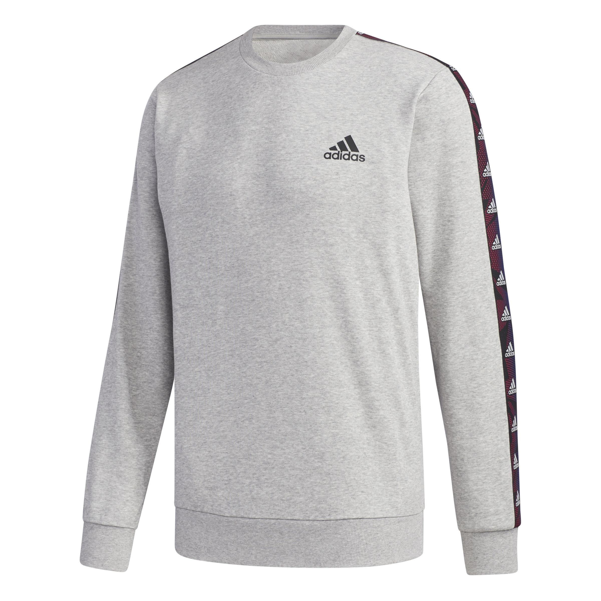 Adidas hotsell taped sweatshirt