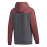 Men Essentials Hoodie, Red, A901_ONE, thumbnail image number 1