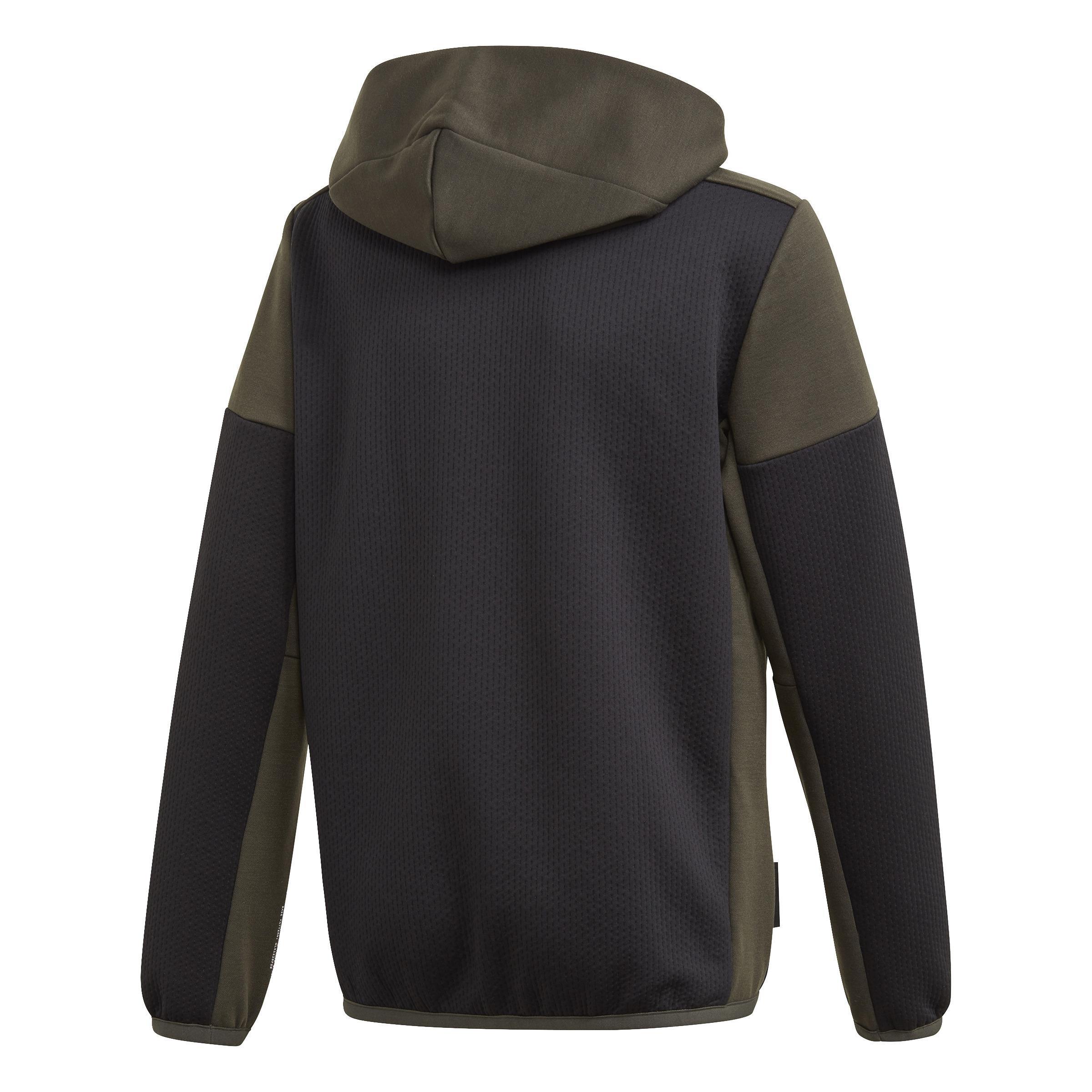 Kids adidas Z.N.E. AEROREADY Full-Zip Hoodie, Black, , large image number 2