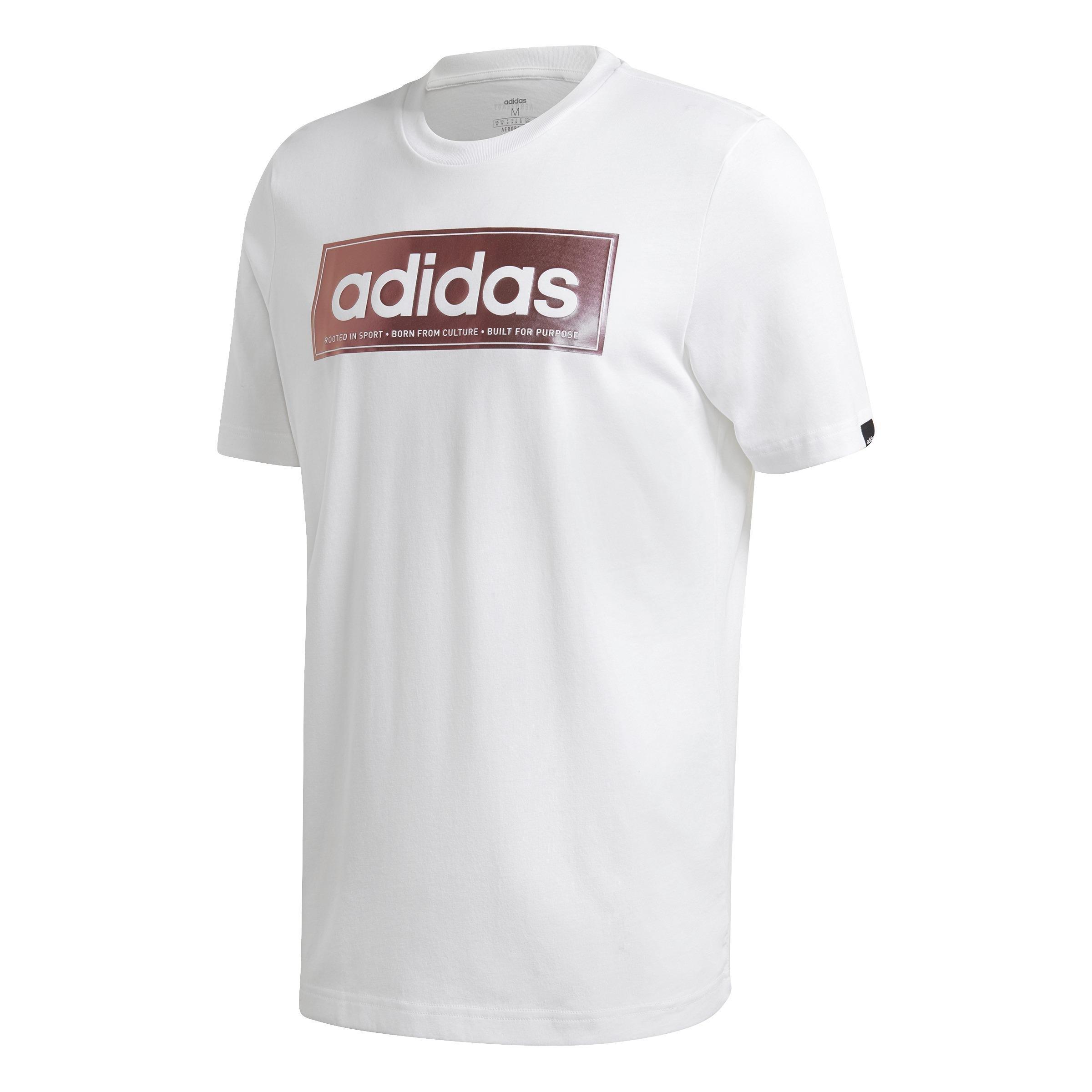 Color Shift Logo T-Shirt, White, A901_ONE, large image number 1
