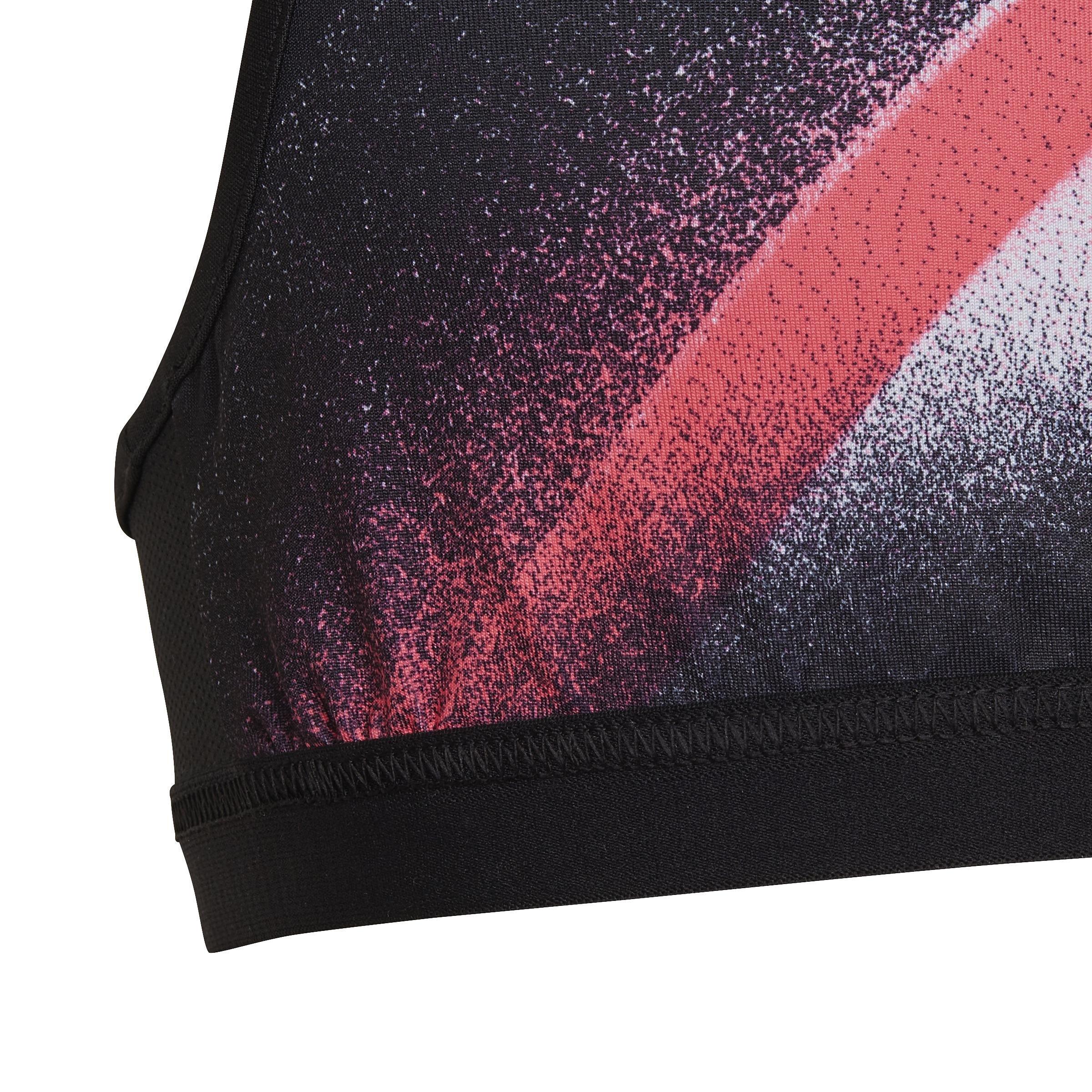 Kids Unleash Confidence Sports Bra Top, Black, , large image number 4